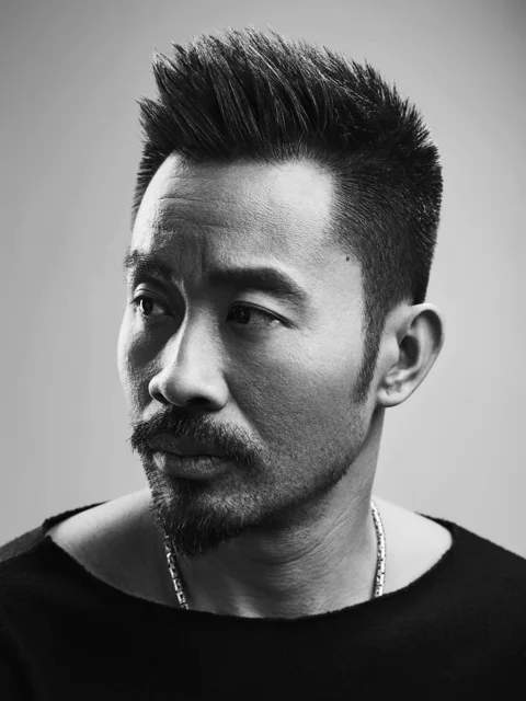 Marvin Fernandez — Black & white · Three-quarter
