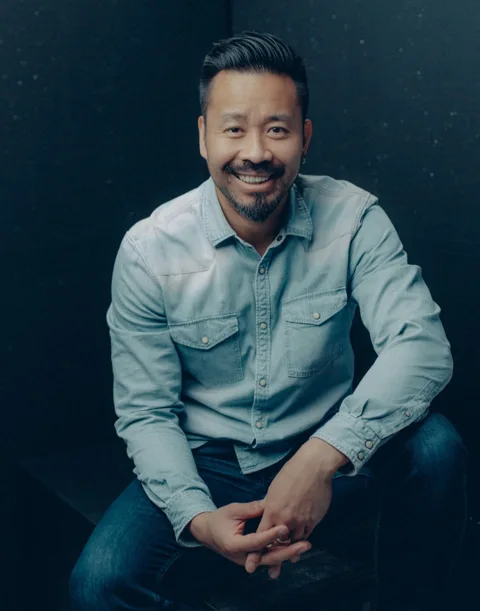 Marvin Fernandez — Denim · Seated